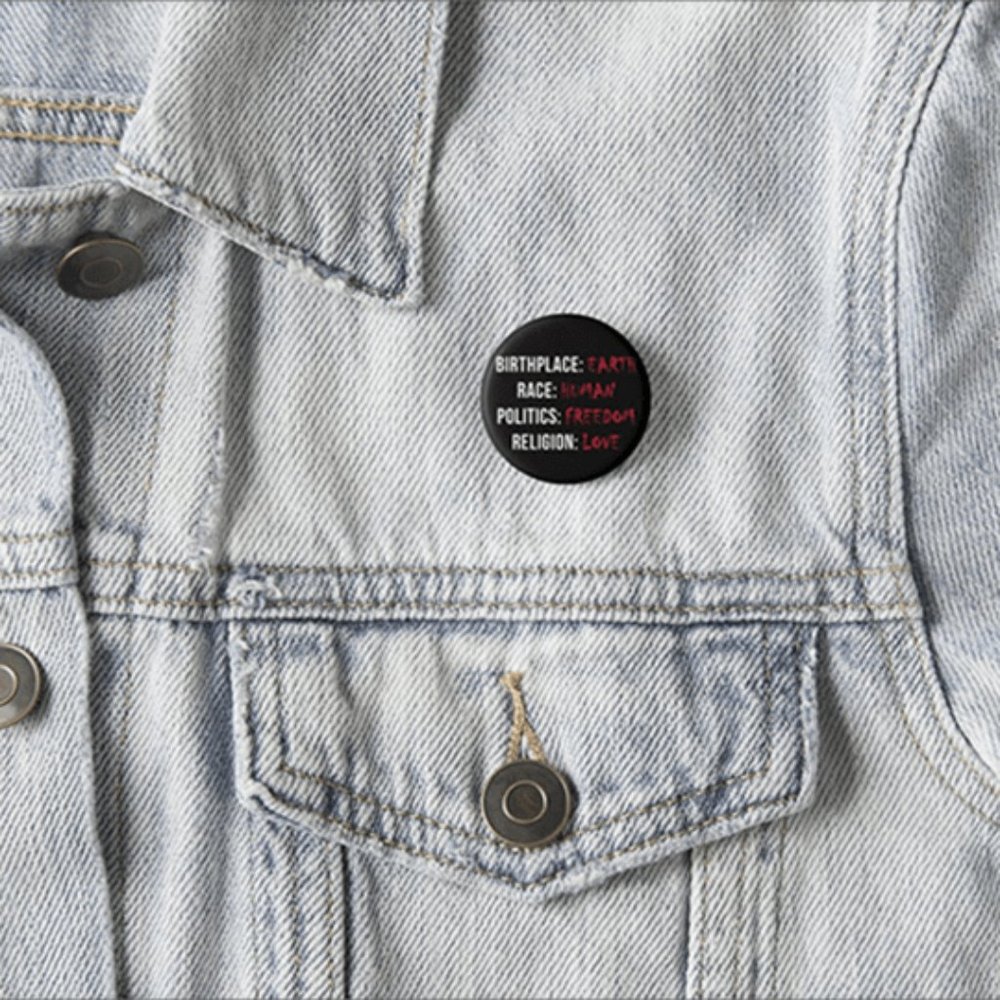 Free Spirit Button - Picture 2 of 3